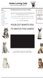 Mobile Screenshot of homelovingcats.com
